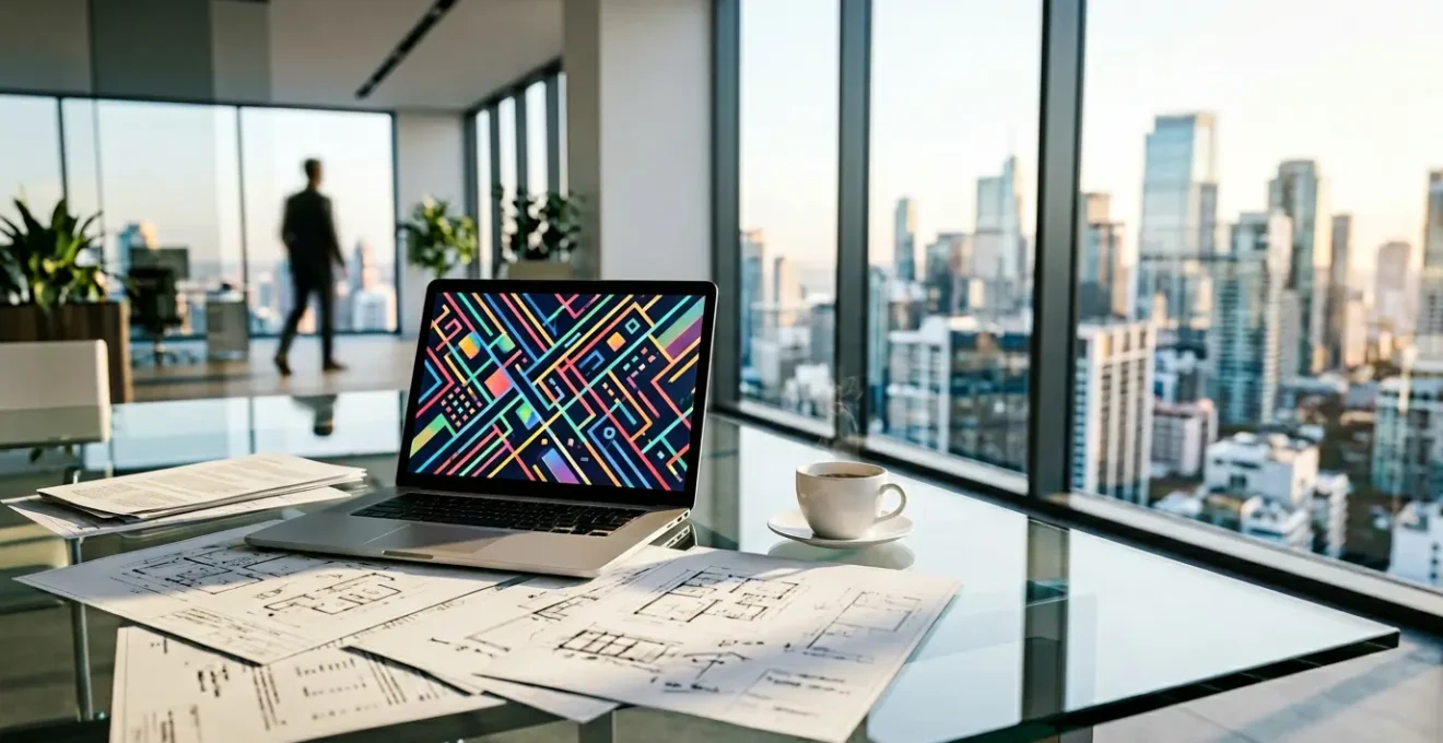 Plateforme d'investissement en crowdfunding immobilier avec tableaux de bord et graphiques de rendement