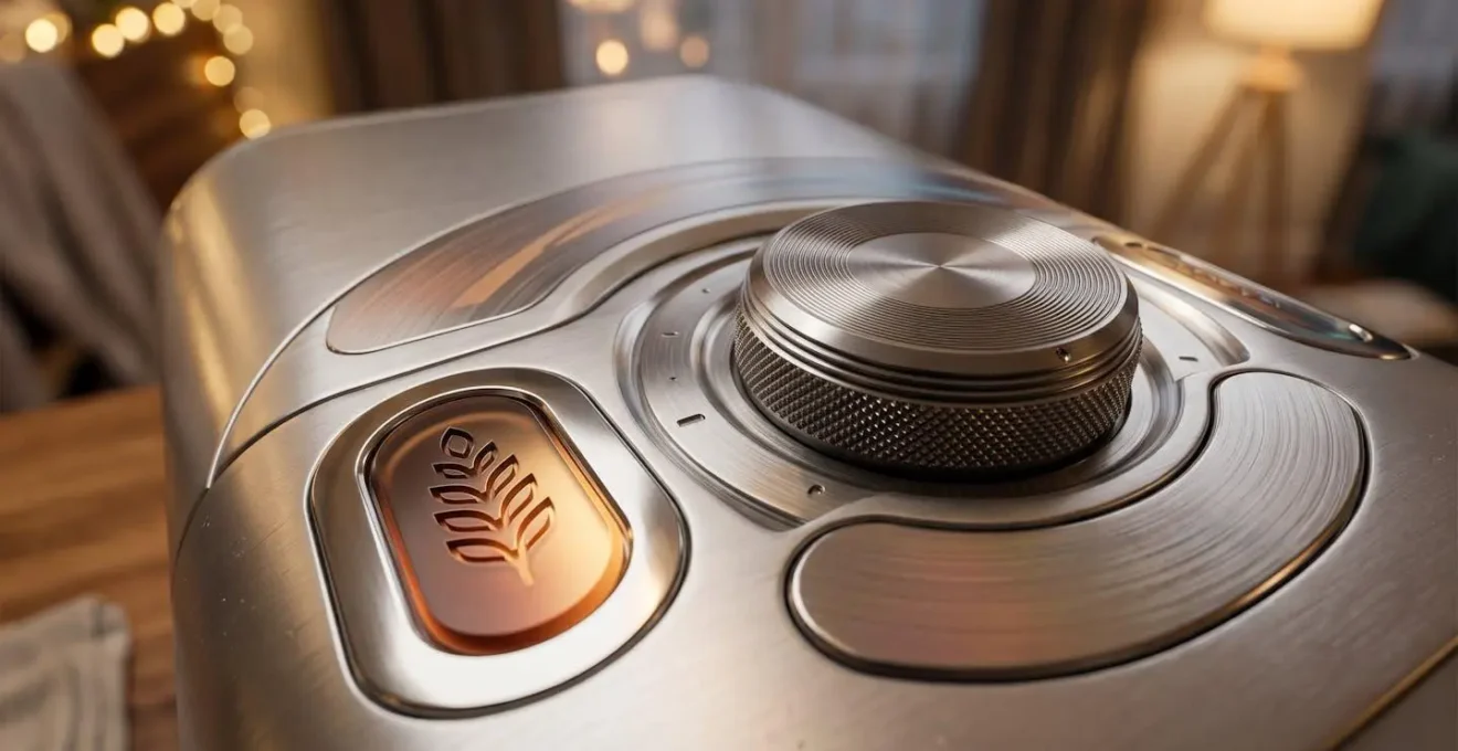 Intérieur d'un studio moderne avec équipements énergétiques optimisés et isolation visible