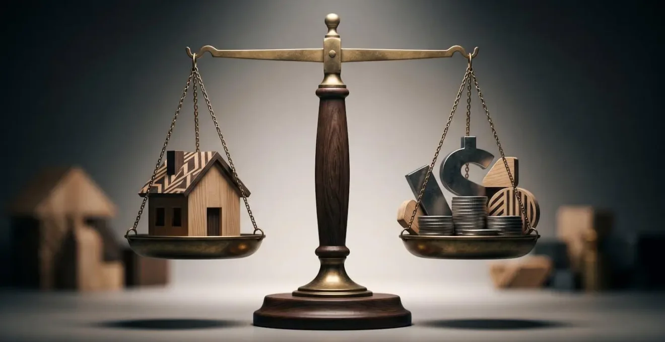 Tableau de calcul détaillé du cash-flow immobilier avec graphiques et calculatrice